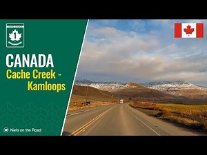 Driving in Canada: Trans-Canada Highway 1 from Cache Creek, BC to Kamloops, BC