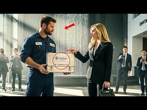 CEO Notices Company Logo on a Janitor’s Toolbox… The Truth Shocked the Entire Office 😱