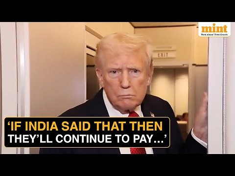 ‘Massive Tariffs…’, Rebuffed By MEA On Russian Oil Purchase, Trump Responds With Tariff Threat Again