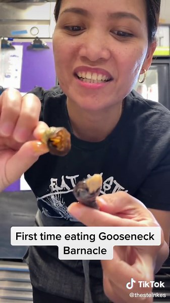 Trying Gooseneck Barnacles for the First Time