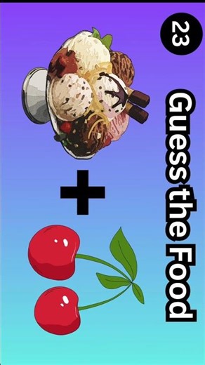 Guess The Food Challenge!