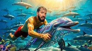 Incredible swimming adventure with rare dolphins 🇦🇺