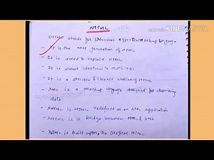 XHTML (part 1) - lecture39/IWT