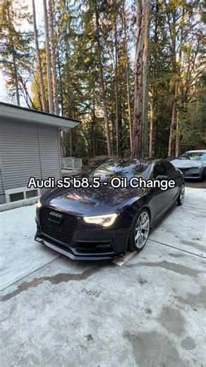 Audi S5 B8.5 Oil Change Tutorial: Step-by-Step Guide