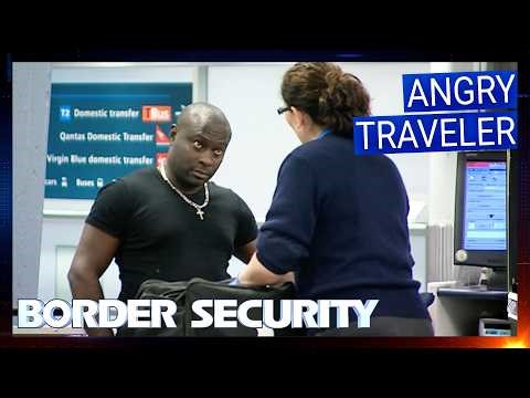 Agitated Man Threatens To Sue Border Officials | S7 E1 FULL EPISODE | Border Security Australia