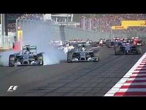 Hamilton Wins The First F1 Race In Russia | 2014 Russian Grand Prix
