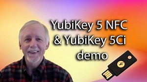 YubiKey 5 NFC and YubiKey 5Ci hands-on: Hardware-based 2FA security - Video