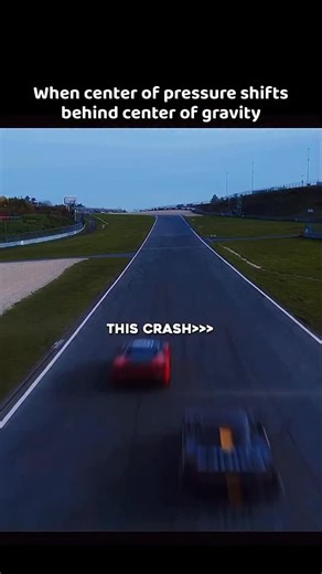 AutoXec on Instagram: "When a race car hits the peak of an uphill section, the entire aerodynamics of the car changes in milliseconds. As the suspension unloads, the car becomes lighter, the nose lifts, and the center of pressure (CoP) shifts behind the center of gravity (CG). This shift means the rear gets more aerodynamic load while the front loses stability, causing the nose to rise even more. Once air enters the underbody at this angle, the car generates positive lift instead of downforce, t