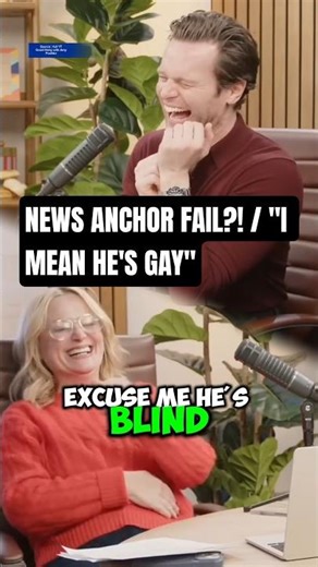 Jonathan Groff & Amy Poehler Recreate Viral News Blooper #podcast #shorts