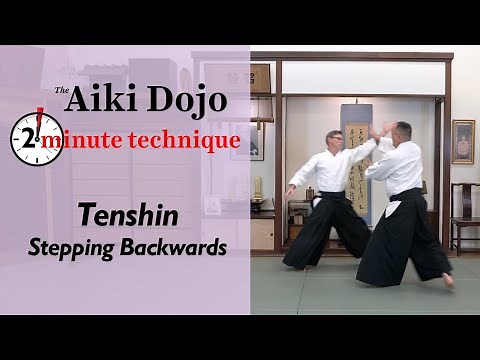 Tenshin - The Aiki Dojo 2 Minute Technique #aikido #tenshin #aikidocenterla #2minuteaikido