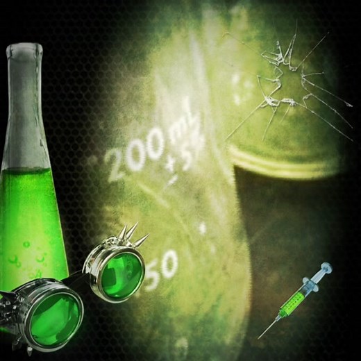 Creepy Scientist Doll Making Moodboard