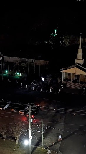 First Baptist Church of Holly Springs, Christmas Light Show, Cherokee County, Georgia, USA🇺🇸 | Steven Ruble