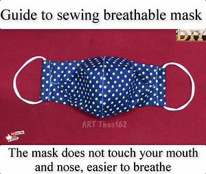 16K views · 350 reactions | Guide to sewing breathable mask | LIFE DIY | Facebook