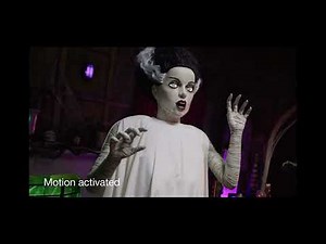 Home Depot Halloween 2025 Animatronic Life Size Bride of Frankenstein