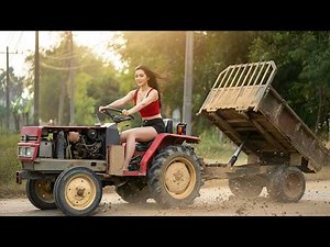 Mechanical Girl Restores Broken Diesel Engines & Table Drill – Incredible Workshop Skills!