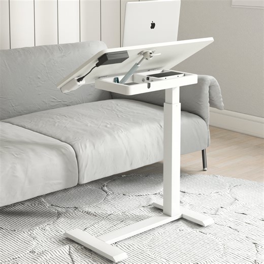 Inbox Zero Crescio 27.5" Electric Height Adjustable Metal Base Standing Desk & Reviews | Wayfair