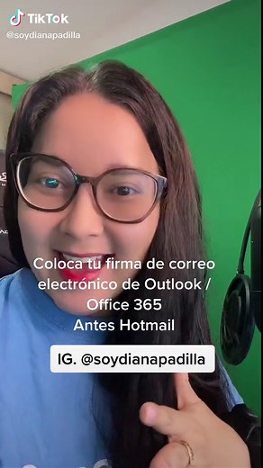 Firma de correo electrónico en Outlook, Office 365 (antes Hotmail). #tecnologia #tutoriales #educación #office #profeentiktok #office365 #outlook #computacion