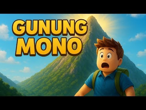 CLIMBING MOUNTAIN MONO ROBLOX - THERE'S SOMETHING AT THE TOP