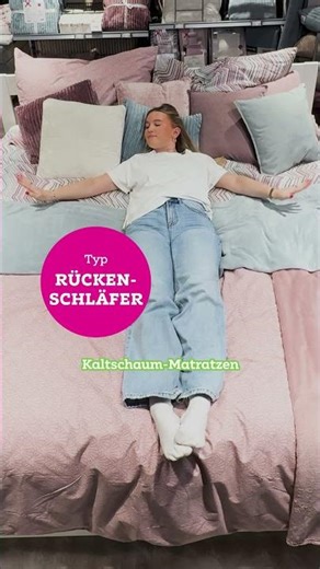 Jede Schlafposition 🛏️ braucht die richtige Unterstützung. ✨