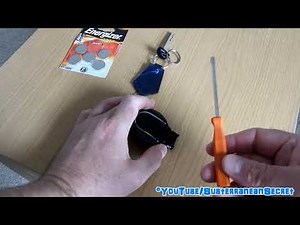 Comment remplacer la batterie de la télécommande de la Mini Cooper?