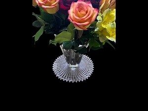 Crochet doily tutorial for left-handed crocheters @AlextitiaTutoCrochet