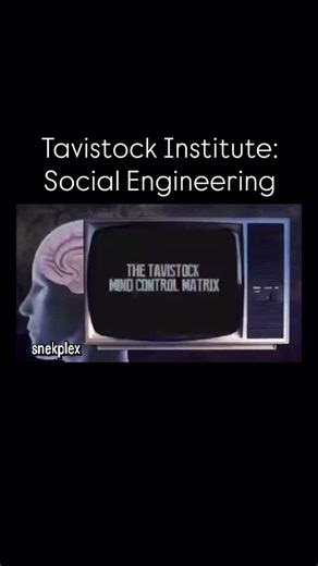 snekplex 🐍 | The #Tavistock Institute of Human Relations is a #British non-profit #research and consulting #organization, specializing in the study of... | Instagram