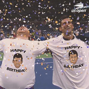 Let the Novak Djokovic birthday celebrations commence! 🕺 | US Open Tennis Championships