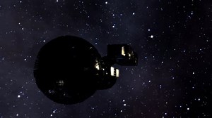 Spaceship, Stars, Alien. Free Stock Video