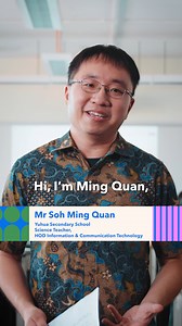 How does Yuhua Secondary School 's Mr Soh Ming Quan make Science lessons more exciting for his students? He taps into the ordinary things they’re passionate about, and turns them into powerful teaching moments that spark curiosity. Watch the full video at https://youtu.be/hsy6Ba21DiI #ThankYouCher #MOEInfluenCher #InfluenChersOfMOE | Ministry of Education, Singapore