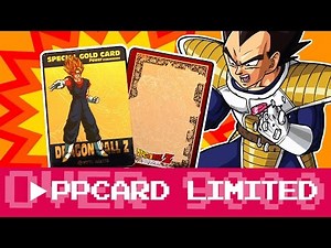 carte dragon ball ppcard limited 3000 amada - dbz card