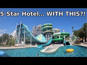 Anda Barut 5 star luxury hotel epic waterpark! Full tour and POV. Bodrum Turkey