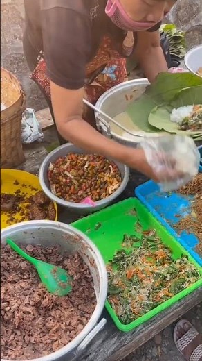Traditional Javanese street food