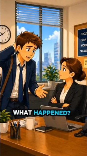Late to Work ⏰ | Easy English Conversation Practice