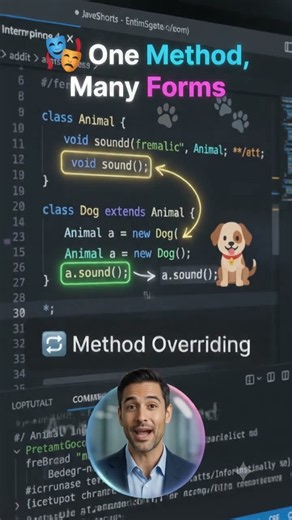 Polymorphism in Java in 10 Seconds ☕ | OOP Explained #java #polymorphism #spiderman