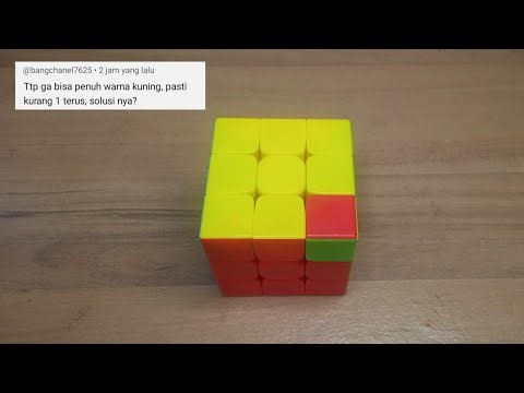 How to solve Corner twist or one color never being solved - Rubik 3x3