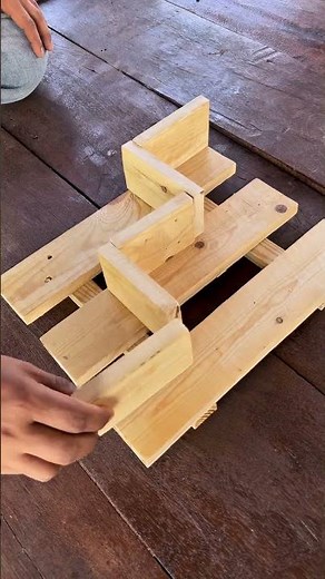 Turning scrap wood into something beautiful! 🪵✨ #woodworking #diy #homedecor