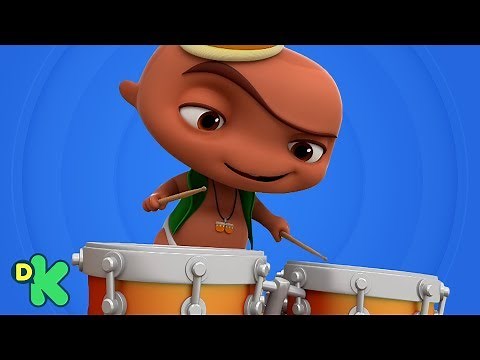 Sigue la letra de ¡A Rockear! | Mini Beat Power Rockers | Discovery Kids