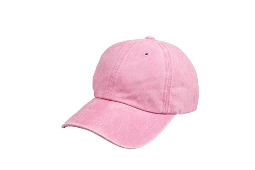 Baby Pink Cotton Baseball Cap, Adjustable Summer Hat - Etsy