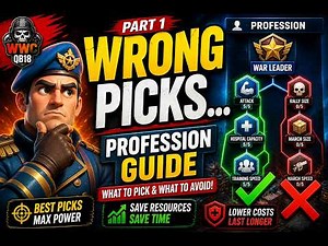 You're Picking the WRONG Skills… Best Profession Guide | Last War