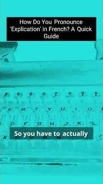 Unlock the Secret to Pronouncing 'Explication' Like a Pro!