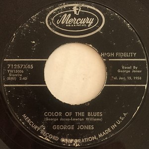 George Jones (2) - Color Of The Blues / Eskimo Pie