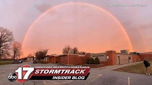 BEAUTIFUL SUNRISE: The science behind the color and the rare morning rainbow