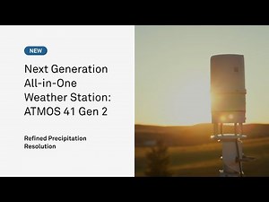 NEW: ATMOS 41 Gen 2: The Next Generation All-In-One Weather Station