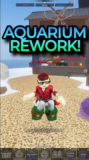 Aquarium Rework in Fisch! 🐠 | Customization Update Leaks