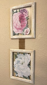 7.4K views · 34 reactions | Spring Flower wall sticker frame Dollar Tree DIY #dollartreediy #springdiy | Crafty Beach | Facebook
