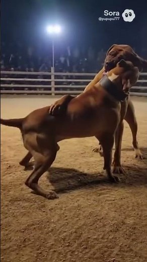 ピットブルVS土佐犬