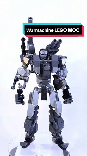 Build Your Own Warmachine Superhero Suit with LEGO