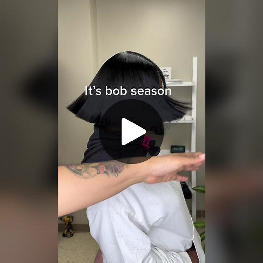 My favorite hair store brand for bobs is remy dreamweaver. ❤️‍🔥💕 #clevelandhairstylist #gluelessquickweave #bobseason #quickweavebob