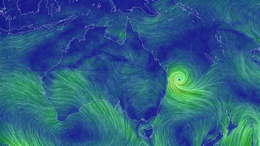 What's unusual about Cyclone Alfred, and is climate change affecting how it moves towards the coast?