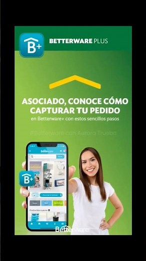 Como capturar tu pedido en Betterware plus B+ ✨ #Asociados #capacitacion #betterware #aurorats